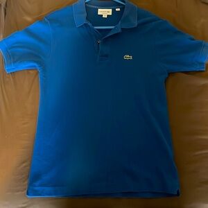 Lacoste Classic Polo Size 2 Blue